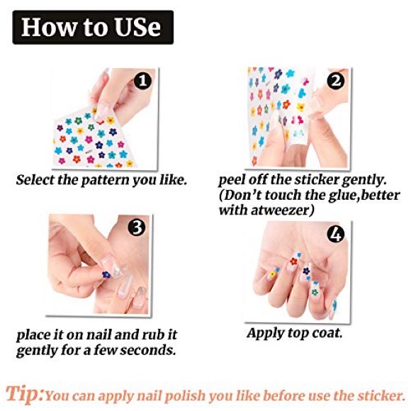 $1 ALICE NAIL STICKERS. NEW. $1 WITH ANY $10 ORDER OR MORE - Picture 9 of 16